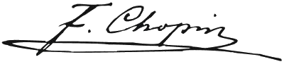 Chopin signature