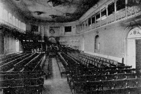 The Grand Hall in the Gewandhaus Leipzig