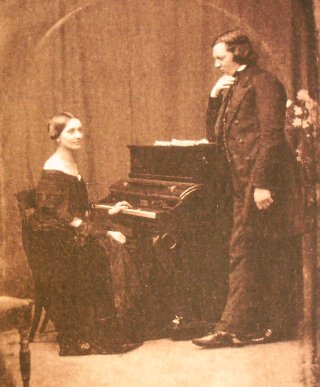 Clara et Robert Schumann